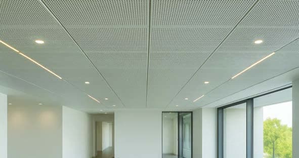 Clip-in ceilings