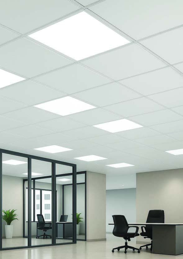 Clip-in ceilings